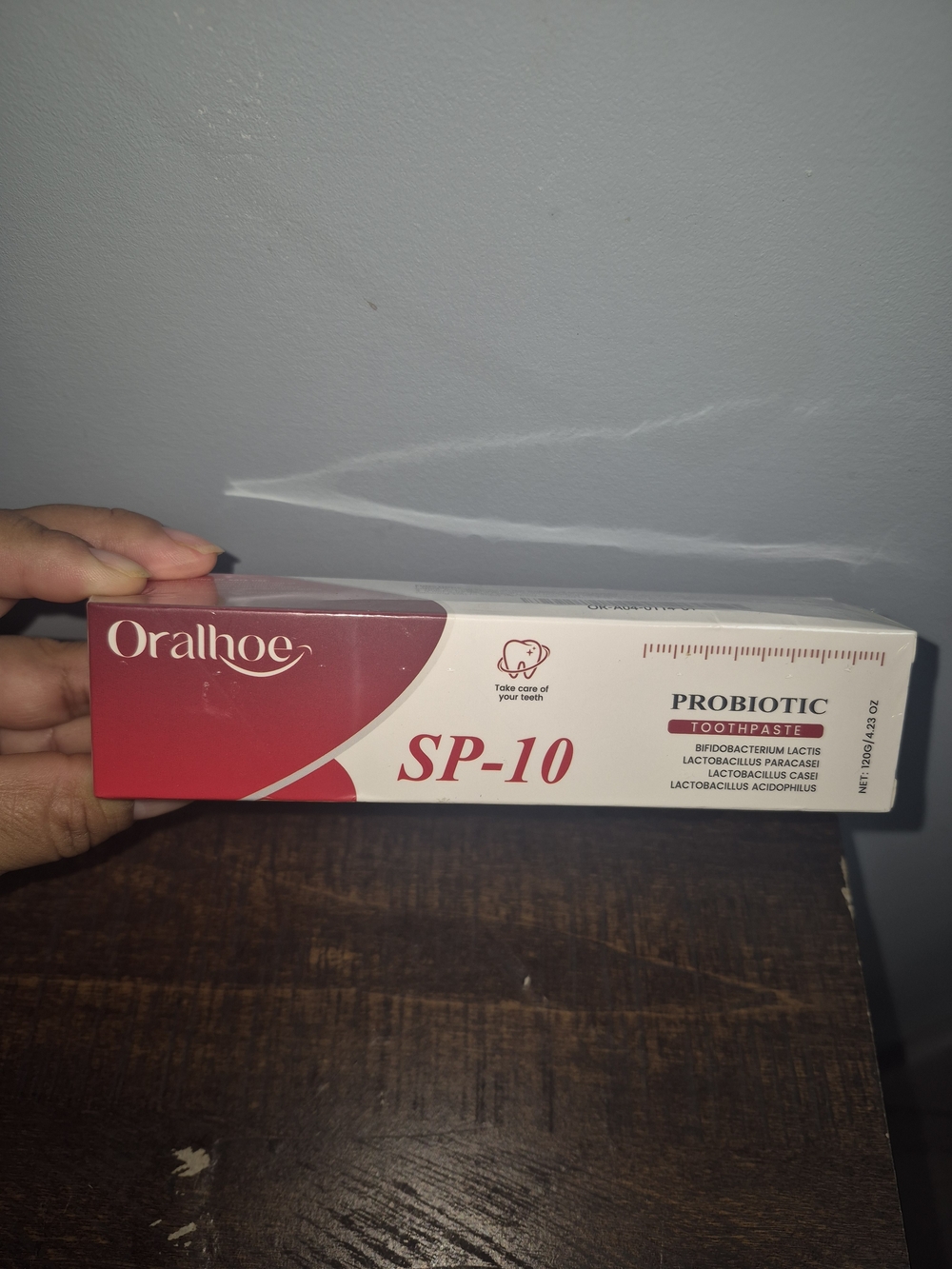 SP-10 Probiotic Toothpaste - Red/White